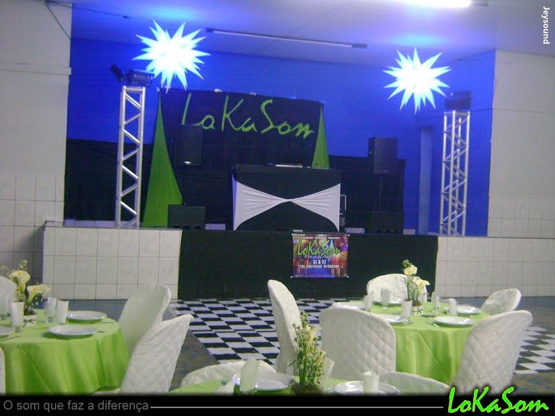 DJ Araras, Lokasom