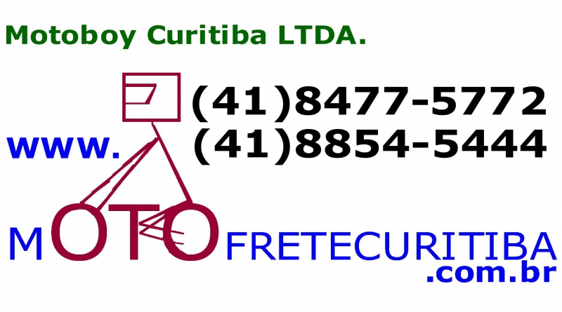 Motoboy Curitiba, Motoboy em Curitiba com Entrega em Curitiba e Região. Ligue Ja Fone (41) 8477-5772