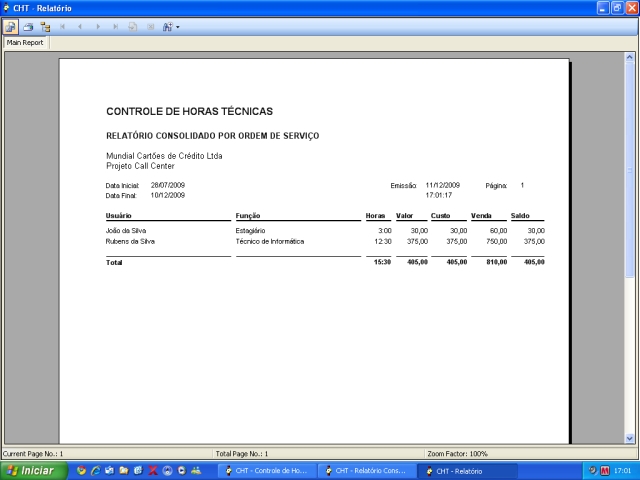 Controle de Horas Tcnicas