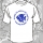 Camiseta Gola Careca  Cor: Branca   Meia Malha 100% Algodão - Fio 30.1 Penteado