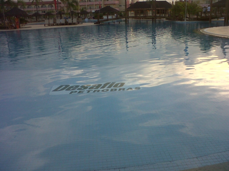 Personalização especial para piscinas.