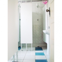 Banheiro limpo 3dogs hostels são paulo brazil