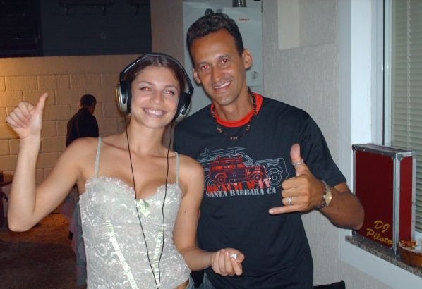 Dj Piloto e Grazi Massafera