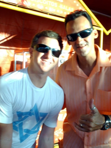 Dj Piloto e Luciano Huck