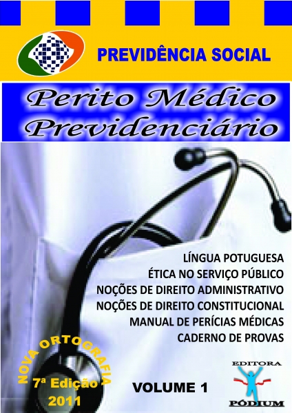 médico perito INSS VOLUME 1