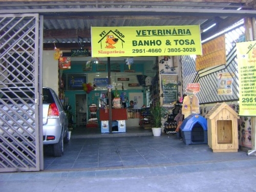 Fachada Simpaticão Pet Shop