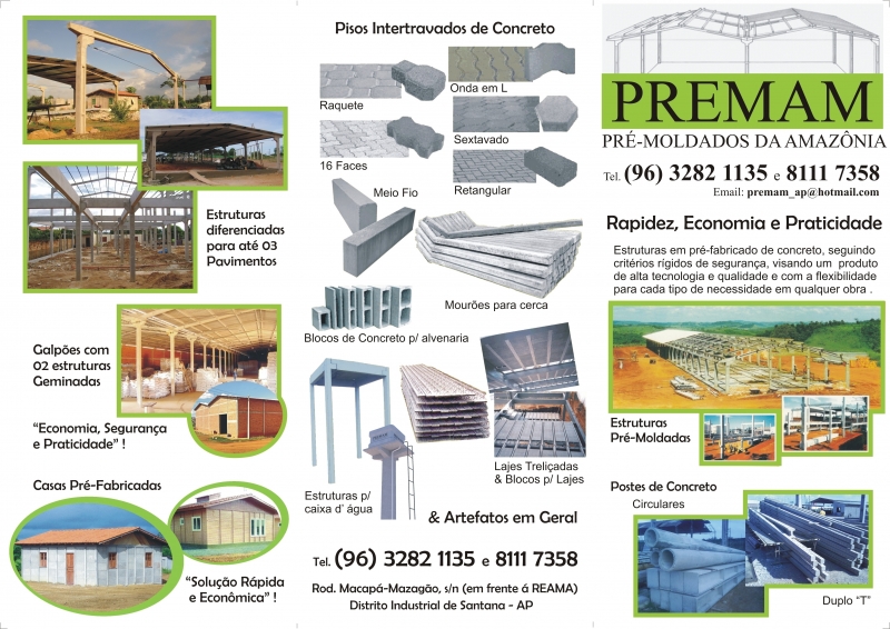 PREMAM Pré-moldados da amazônia