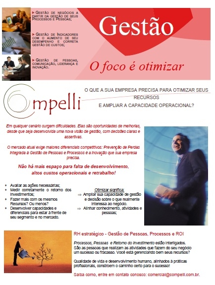 Folder Consultoria - Grupo Compelli