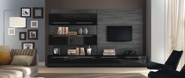 Home Theater manhattan K Design Móveis Planejados Praia Grande