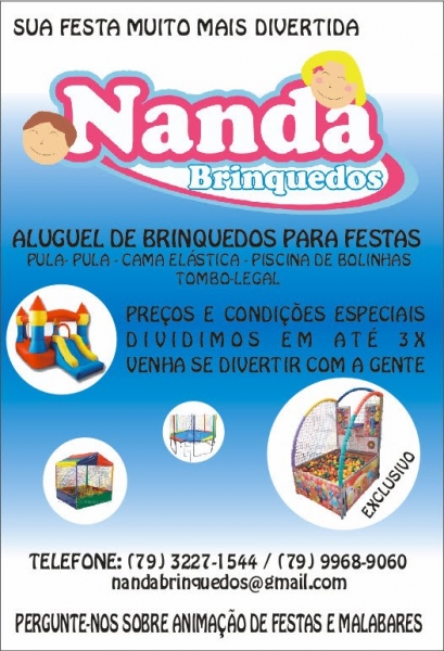  Nanda Brinquedos - Sua Festa Muito mais divertida