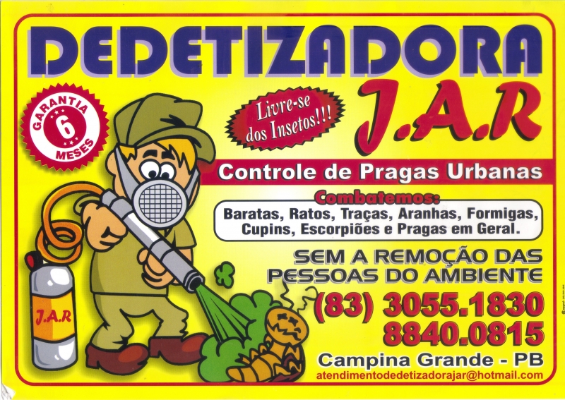 DEDETIZADORA.J.A.R