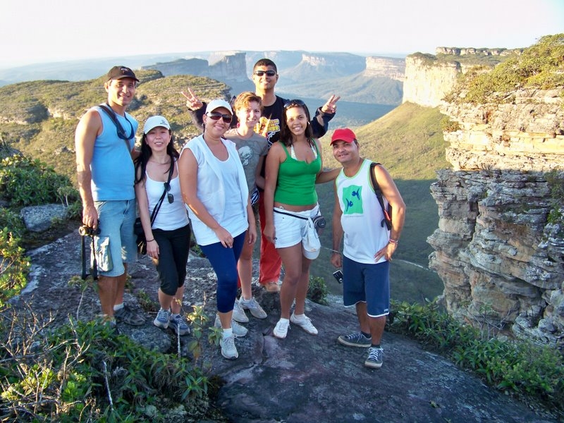 Galera em coma do Morro do Pai Incio.   Passeio com a CIRTUR!