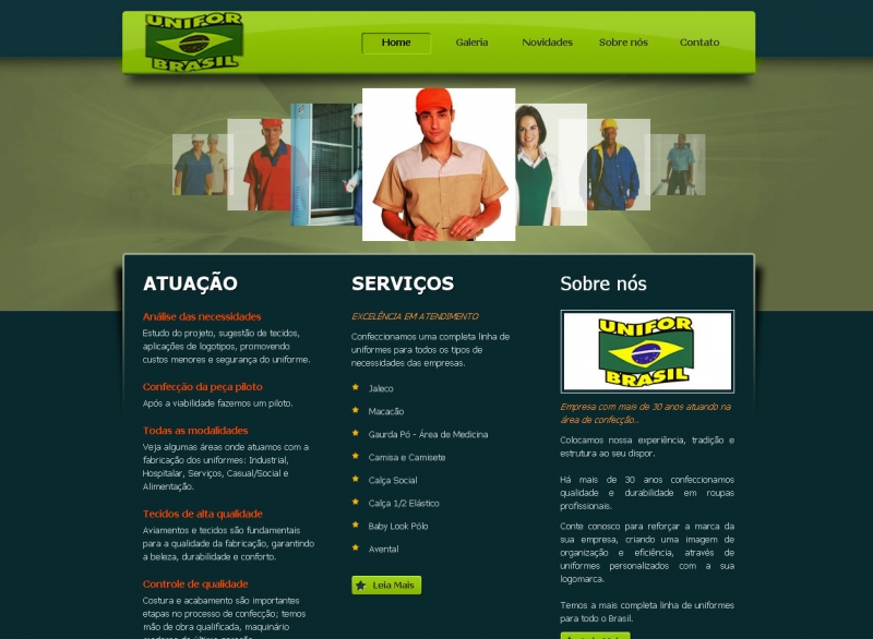 Website Unifor Brasil Profissional em Paulinia/SP