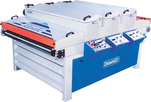Tunel de Cura, processo de secagem UV para Linhas de pintura em Madeira ou MDF