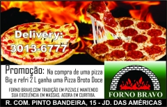 Foto 2 entregas de refeições ao domicílio no Paraná - Forno Bravo Authentic Wood Fired Pizza
