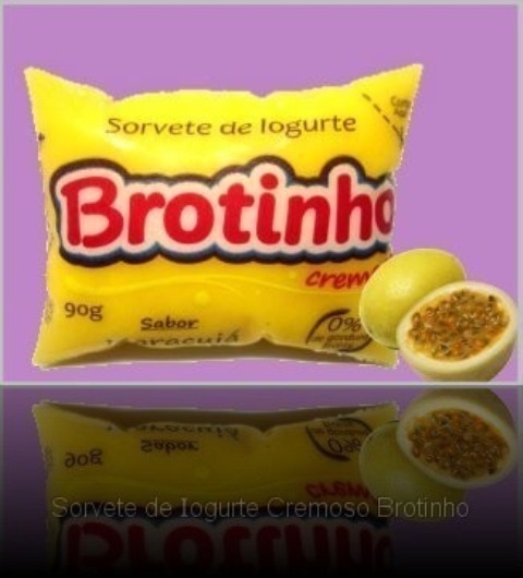 Brotinho sabor  maracujá