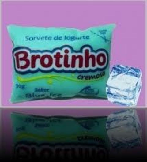 Brotinho sabor blue ice