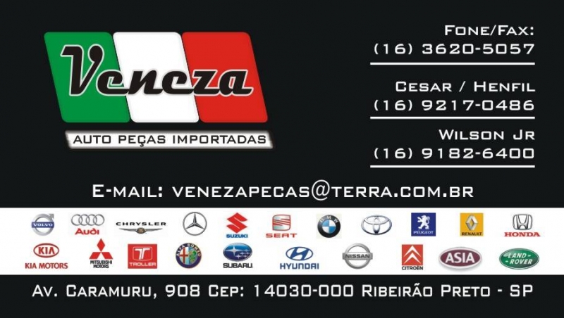 A VENEZA = AUTO PEÇAS IMPORTADAS LTDA.