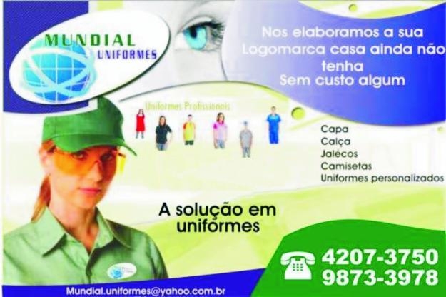 uniformes profissionais 