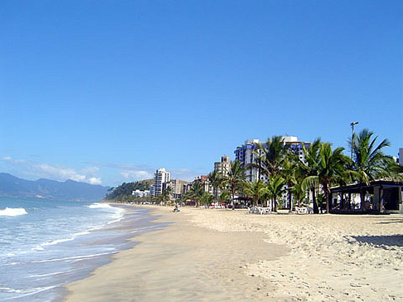 Praia Martin de Sá em Caraguatatuba