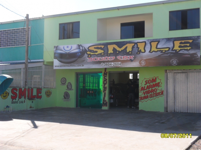 SMILE INSULFILM SOM AUTOMOTIVO ALARME E ACESSRIOS EM FAZENDA RIO GRANDE