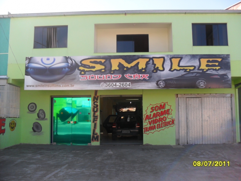 SMILE INSULFILM SOM AUTOMOTIVO ALARME E ACESSRIOS EM FAZENDA RIO GRANDE