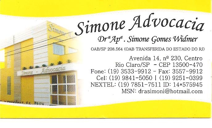 Simone Advocacia - Simone Widmer