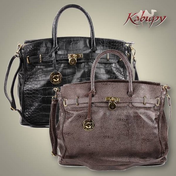 Maxi-bolsas de couro - Kabupy