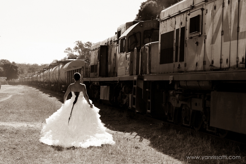 Trash the dress