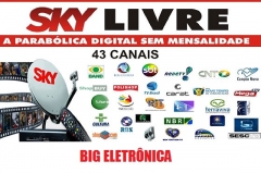 Big eletrÔnica venda e instalaÇÃo de antenas sky livre e som automotivo eletronica geral em antonina - foto 21