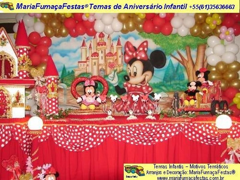Castelo da Minnie - Decorando sua festa de aniversrio infantil com temas desenvolvidos pela Maria Fumaa Festas --> www.mariafumacafestas.com.br