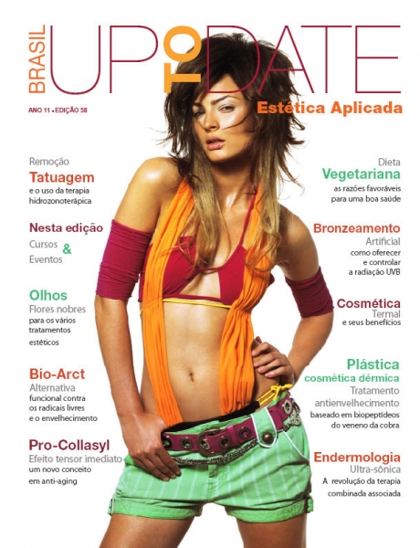 editorial - capa e revista para segmento de cosmtica