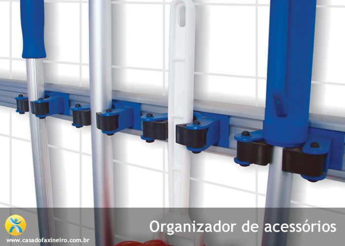 Organize-se, esse organizador de acessrios  prtico e barato, veja como adquiri-lo no nosso site www.casadofaxineiro.com.br