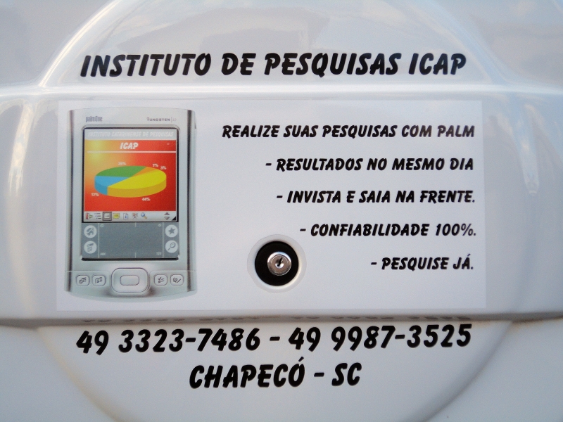 Pesquisas com Palm e resultados no mesmo dia.