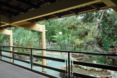 Uma das varandas do Instituto IDMAN