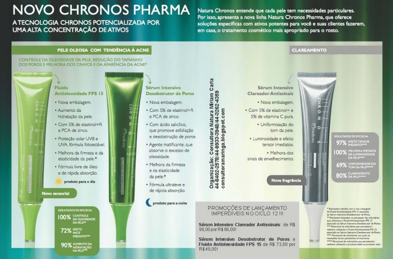 Linha Chronos Pharma