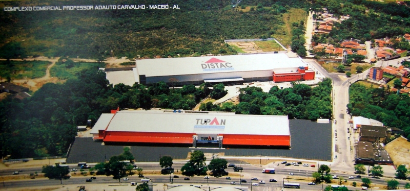 TUPAN e DISTAC Maceió - Vista aérea - fizemos as subestações e instalações elétricas, de cabeamentos de rede, telefonia, som ,CFTV, alarmes, etc.