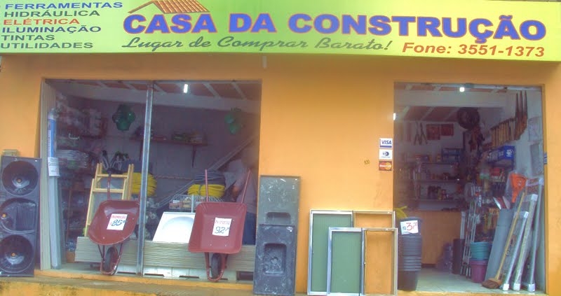 Casa da Construção, lugar de comprar barato!