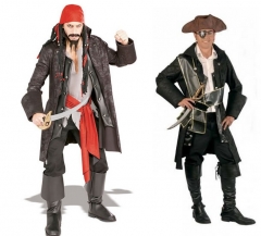 Disfarce adulto de piratas