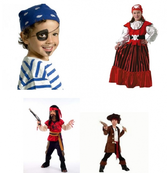  Disfarce Infantil de Piratas