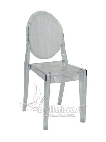 Cadeira L G Vision sem braço Transparente -  Cadeiras de Design - www.bellabrasil.com.br