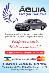 Foto 8 rádio táxi / serviço de táxi no São Paulo - Águia Locação Executiva