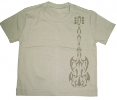 Camiseta estampa guitarra tribal