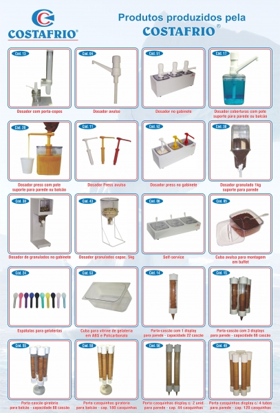 Costafrio Indstria e Comrcio de Acessrios Para Sorveterias - Boquei
