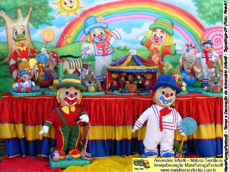 Tema Patatí Patatá da Maria Fumaça Festas - Cores e alegria para decorar o seu evento de Aniversário Infantil - www.mariafumacafestas.com.br