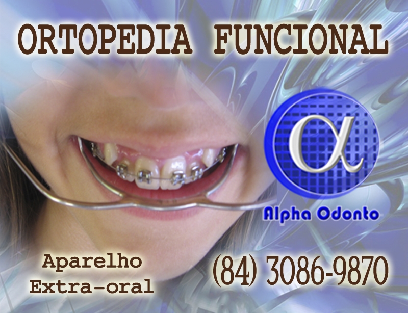 ORTOPEDIA FACIAL - (84) 3086-9870 - APARELHO ORTOPÉDICO EXTRA ORAL