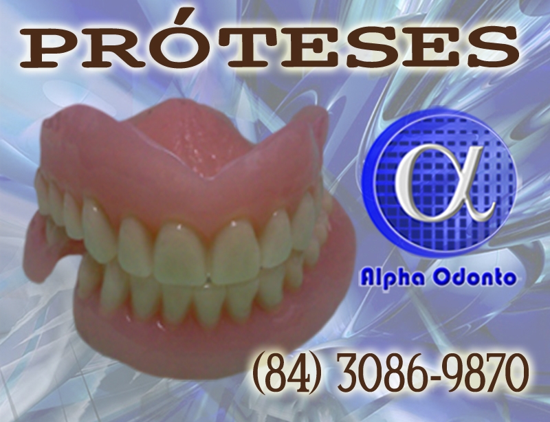 PRÓTESES DENTÁRIAS - TOTAIS ESTÉTICAS - (84) 3086-9870