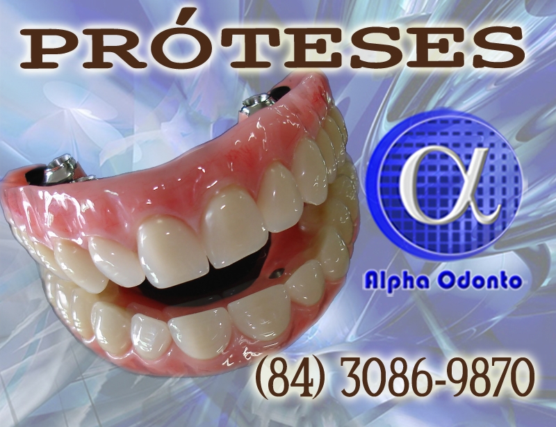 PRÓTESES DENTÁRIAS - TOTAIS ESTÉTICAS - (84) 3086-9870