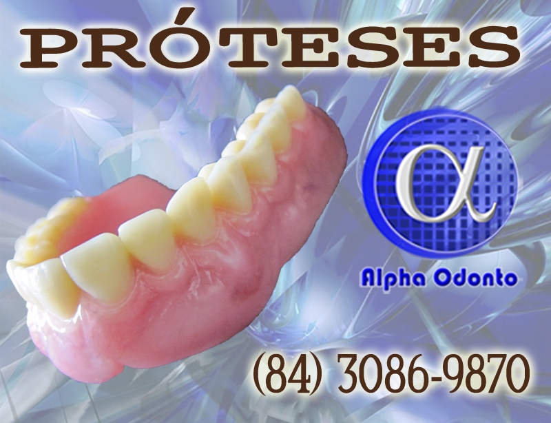 PRÓTESES DENTÁRIAS - TOTAIS E PARCIAIS ESTÉTICAS - (84) 3086-9870