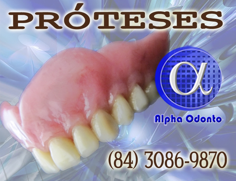 PRÓTESES DENTÁRIAS - TOTAIS E PARCIAIS ESTÉTICAS - (84) 3086-9870